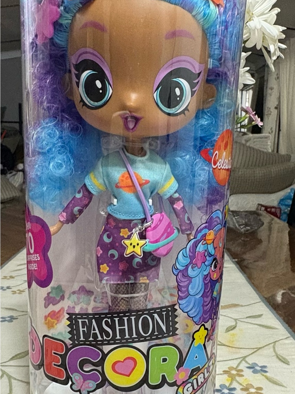 Fashion Doll - Blue & Purple Hair